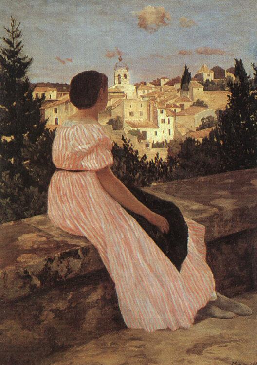 Frederic Bazille The Pink Dress China oil painting art